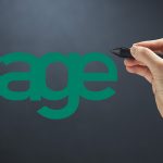 Logo Sage avec une main qui tient un stylet