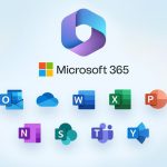 Visuel comportant 10 logos de la suite Office 365