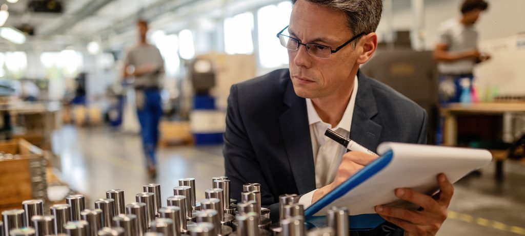 dans une usine