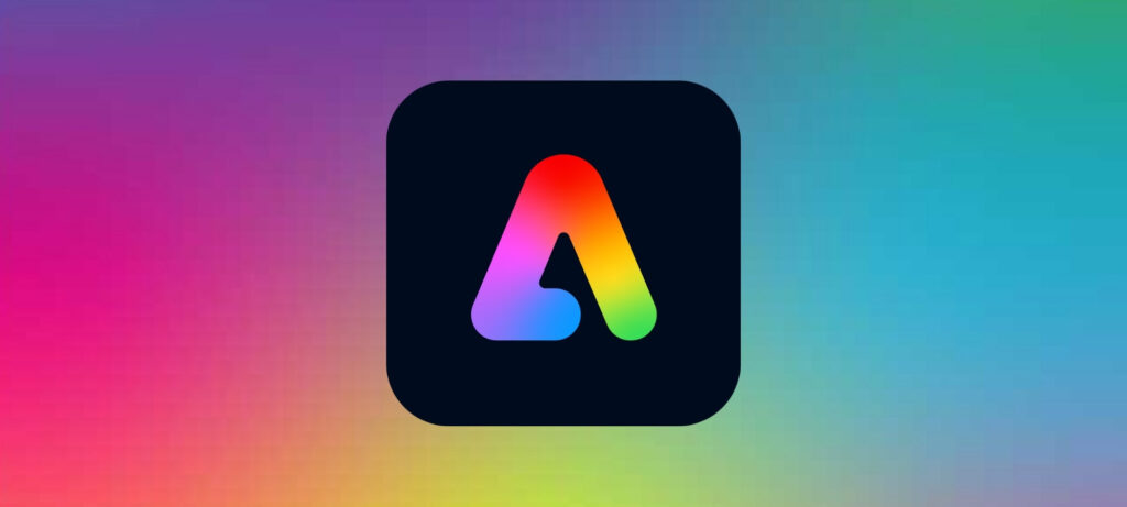 Logo de Adobe Express
