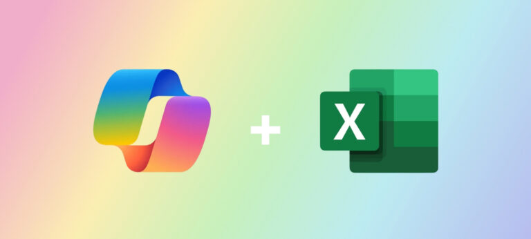 Logo Copilot plus Logo Excel